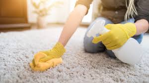 how to remove bleach spots from carpet