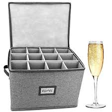 Homelux Theory Champagne Flute Storage
