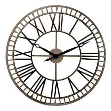 Chaney Metal Wall Clock Pendulum Wall