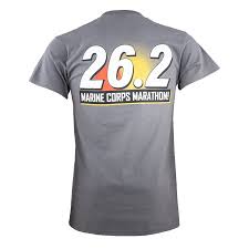gray marine corps marathon 26 2 t shirt