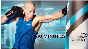 30 minute punching bag workout to get