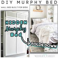Diy Murphy Bed For Under 150 With