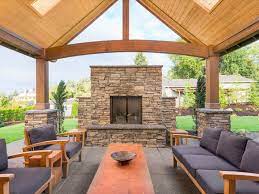 how to build an outdoor fireplace