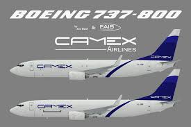 camex airlines boeing 737 800 juergen