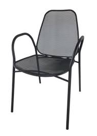 New Design Mesh Metal Outdoor Chair Sc905b