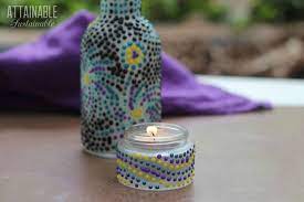 diy candle holderore decorating