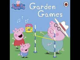 peppa pig garden games books read