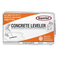 rapid set 50 lb concrete leveler self