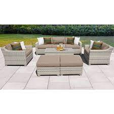 Wicker Outdoor Sofa Seating