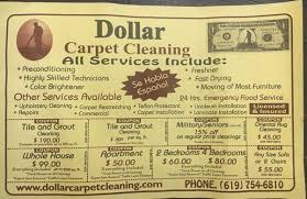 dollar carpet cleaning chula vista ca