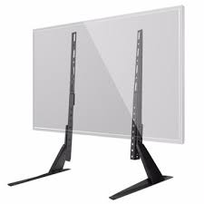 This tilting mount gives you the best view from the floor or couch and reduce glare. 2pcs Portable Foldable Tripod Tv Stand Adjustable Height Monitor Bracket Mount For 26 To 50 Flat Screen Sale Banggood Com