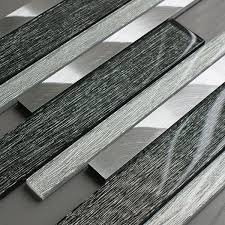 Portland Grey Glass Brick Tiles