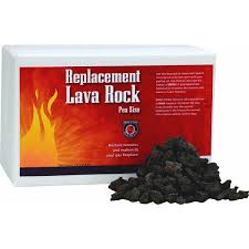 gas fireplace logset lava rocks