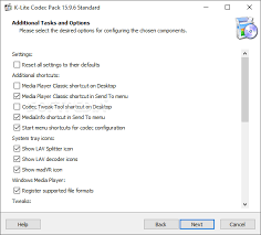 You need to use it together with an already installed directshow player such as windows media player. Download K Lite Codec Pack Standard 16 2 0 16 2 1 Beta