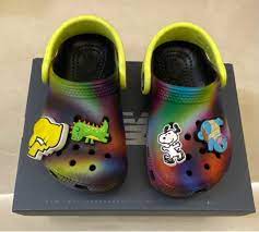 crocs toddler shoes size c7 es