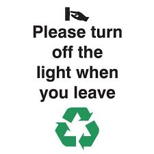 The light switch doesn't turn the light off and on. Please Turn Off The Light When You Leave Sign Electricity Poster Turn Off Save Electricity Poster