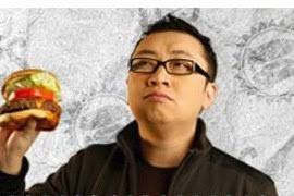 Kevin Pang, host of The Cheeseburger Show, has been bloggin&#39; his cheeseburger-lovin keester off over at the Chicago Tribune Blogs. - cb-show2