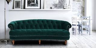 chesterfield fabric 3 seater sofa in