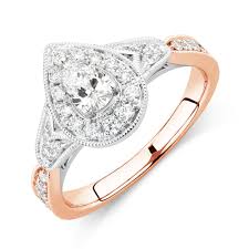 Sir Michael Hill Designer Grandamoroso Engagement Ring With