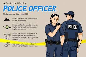 police officer job description salary
