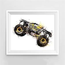 Compre Monster Trucks Poster And Print