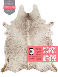 speckled cowhide ruted cow hide