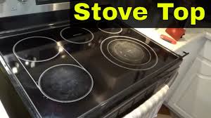 cleaning a gl stove top with weiman