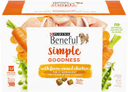 purina beneful dry dog food simple goodness with farm raised en 32 ct box size 9 4 lbs