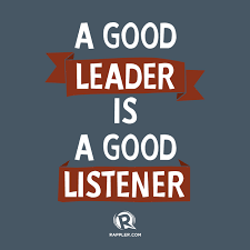 Becoming a good leader doesn't happen overnight as it takes time to. A Good Leader Is A Good Listener Leadership Lessons Good Listener Leadership Development