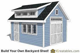 12x16 Shed Plans Professional Shed
