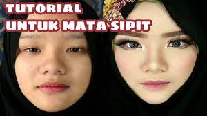 tutorial makeup mata sipit you