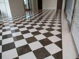 black and white kota flooring marble stone