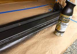 Painting A Front Door Threshold