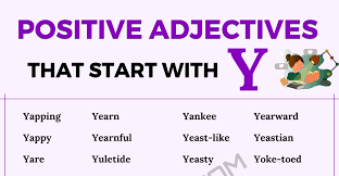 positive adjectives that start with y
