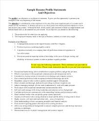 Sample Good Resume Objective 8 Examples In Pdf Word