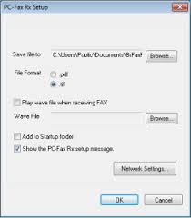Receive Faxes On The Computer For Windows Pc Fax Receive Brother
