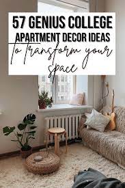 57 genius college apartment decor ideas