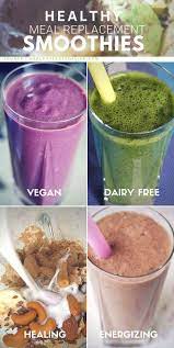 vegan meal replacement smoothies