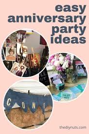 wedding anniversary party ideas