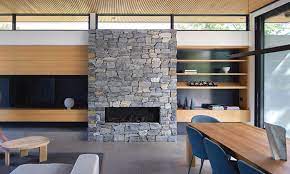 5 Amazing Stone Corner Fireplace Ideas