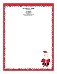 Christmas Letter Templates Free Printable Writing