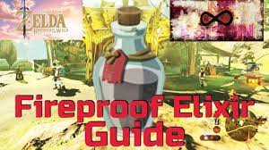 This is a list of elixirs found in breath of the wild. Fireproof Elixir Fireproof Guide Zelda Botw Youtube