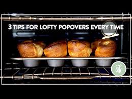 Lofty Popovers Yorkshire Pudding