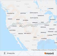 california zephyr route schedules