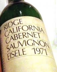 Ridge Vineyards Santa Cruz Mountain California Wine Cabernet