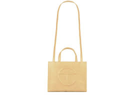 Telfar Shopping Bag Medium Cream in ...