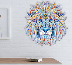Modern Wall Stickers Decal Tribal Lion