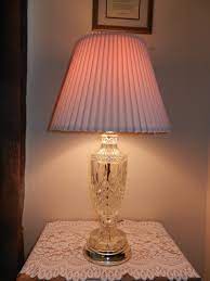 Vintage Corrugated Lamp Shade No Lamp