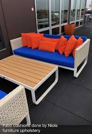 Outdoor Furniture Reupholstery Services