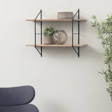 Belfast Small Wall Shelf Light Wood